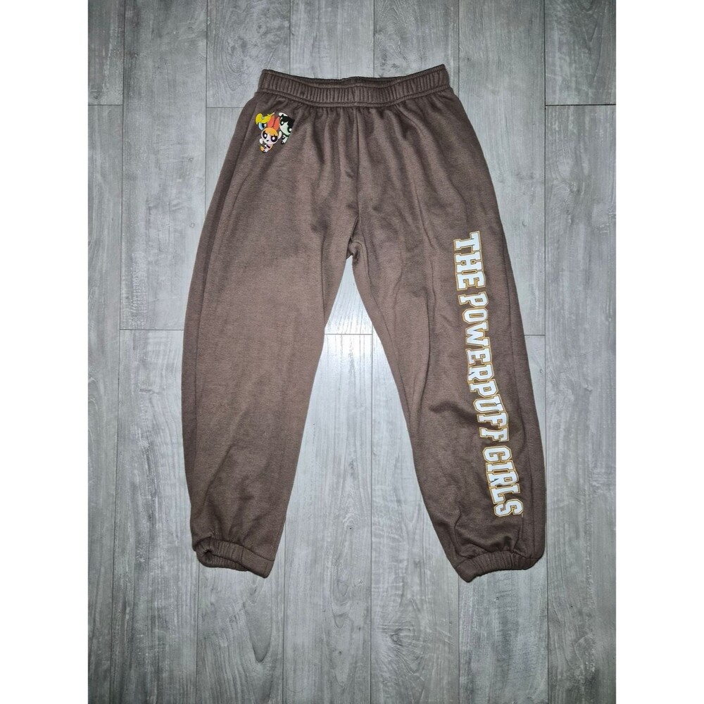 No-brand Women's Brown and White Trousers